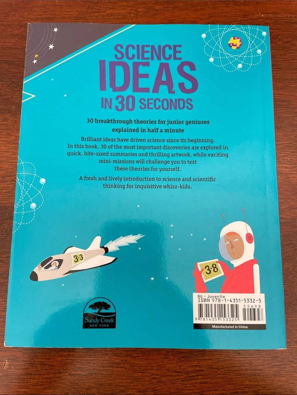 Science Ideas in 30 Seconds & Earth in 30 Seconds - Illustrated Kids Books